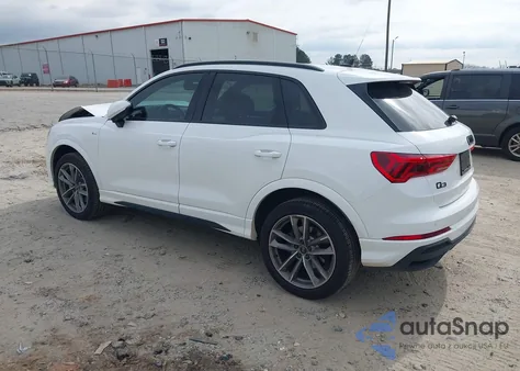 2024 Audi Q3 Premium 45 Tfsi S Line Quattro Tiptronic z USA, uszkodzony, nr VIN WA1DECF36R1208827